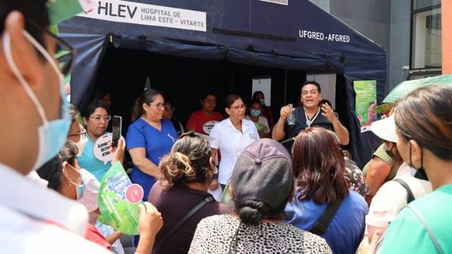 Hospital de Lima Este – Vitarte fortalece los mensajes preventivos contra el dengue