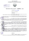 Vista preliminar de documento Resolución Directoral. N° 0708 - 2024 