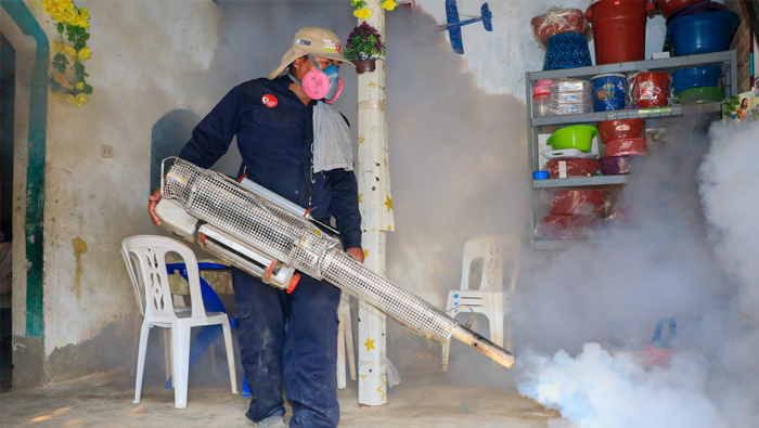 Las brigadas de salud conformadas por 36 anotadores y 36 fumigadores lograron intervenir 5 mil viviendas en todo el caso urbano del distrito de la Unión,