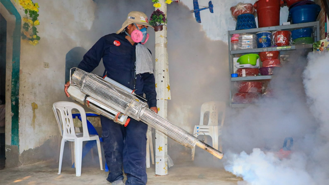 Las brigadas de salud conformadas por 36 anotadores y 36 fumigadores lograron intervenir 5 mil viviendas en todo el caso urbano del distrito de la Unión,