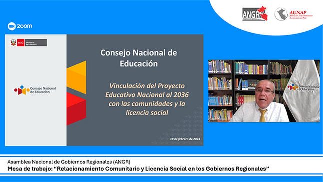 El PEN en la construcción de políticas nacionales y regionales: un punto clave en la agenda del CNE