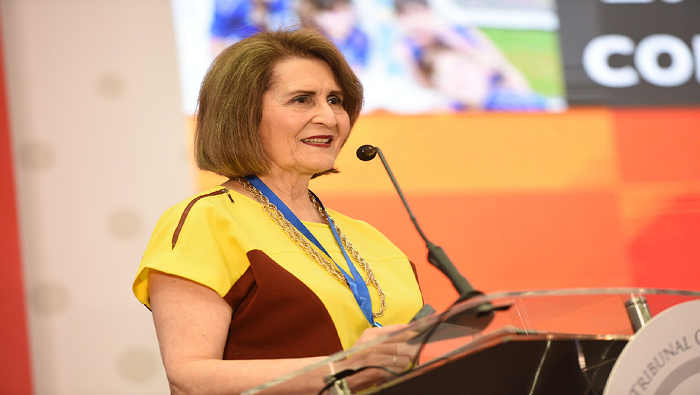En el Tribunal Constitucional estamos a favor de lo que dice la Constitución afirma la vicepresidenta Luz Pacheco Zerga