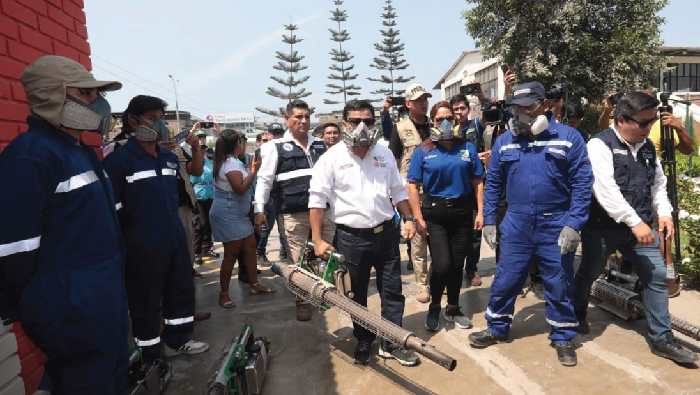 MINSA, HMA Y MUNICIPALIDAD DE SJM, unidos contra el dengue