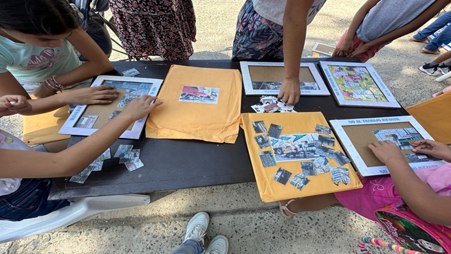 DRTPE Piura como Secretaria Técnica del Comité Directivo Regional de la Prevención y Erradicación del Trabajo Infantil participó en Feria Multisectorial de Barrio Seguro.