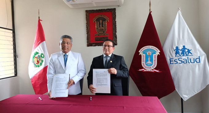 EsSalud Tacna y Universidad Jorge Basadre firman convenio para formación de alumnos