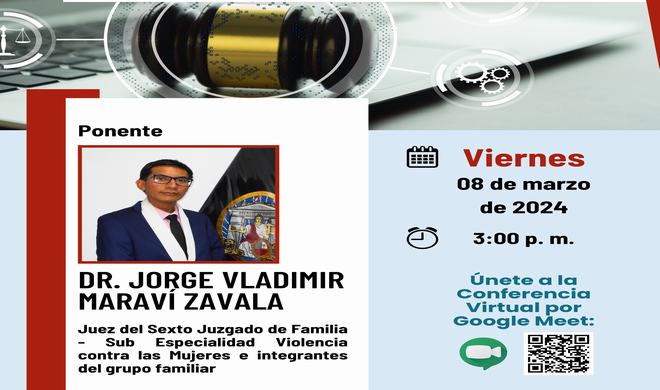 Importante Conferencia "Los Techos de Cristal" por el Día Internacional de la Mujer en la CSJ de Lima Sur