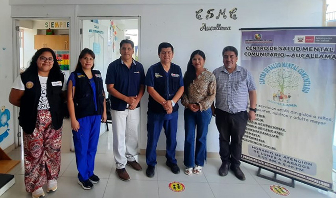 Municipalidad de Aucallama participa en reunión para posible funcionamiento de programa terapéutico infantil.