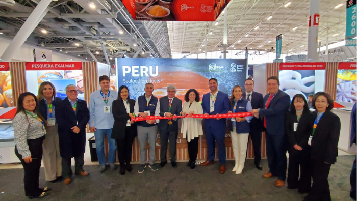 Consulado General del Perú en Boston inaugura pabellón nacional en la feria “Seafood Expo North America”