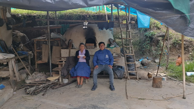 En el caserío de Huayllabamba