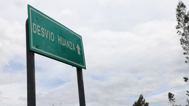 MPC dio inicio al mantenimiento de la carretera de Huanza