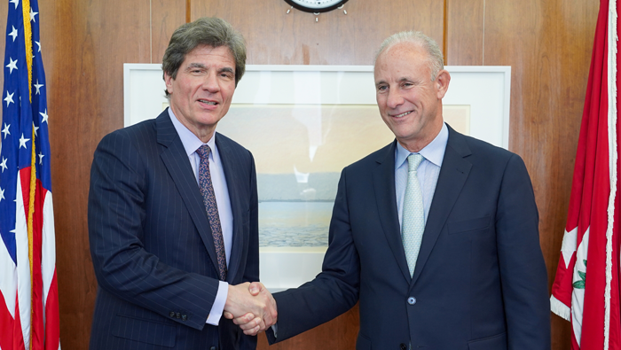 Canciller González-Olaechea dialogó con el subsecretario para Crecimiento Económico, Energía y Medio Ambiente del U.S. Department of State