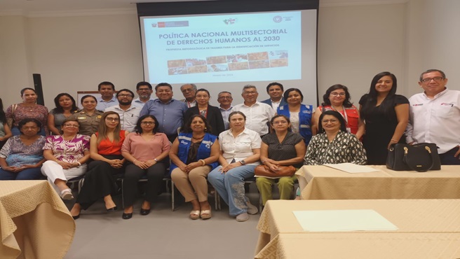 DRTPE Piura participó en taller descentralizado organizado por el Ministerio de Justicia y Derechos Humanos.