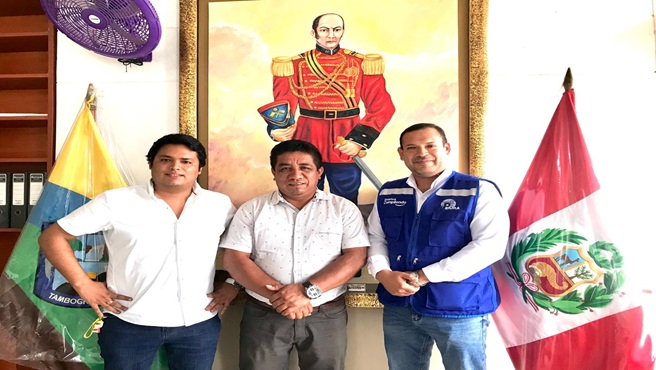 Representantes de la DRTPE Piura se reunió con representantes de la Municipalidad de Tambogrande.
