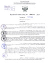 Vista preliminar de documento Resolución Directoral. N° 0743 - 2024