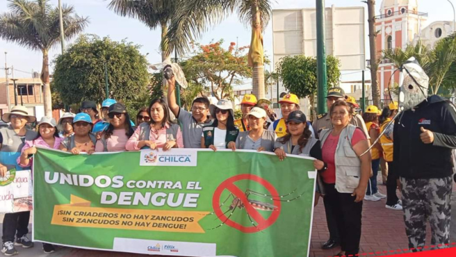 Gran Pasacalle Previniendo la enfermedad del Dengue