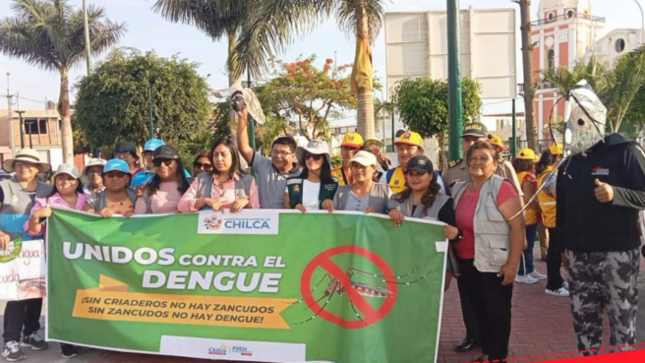Gran Pasacalle Previniendo la enfermedad del Dengue