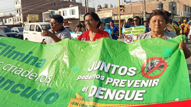 Gran Pasacalle Previniendo la enfermedad del Dengue