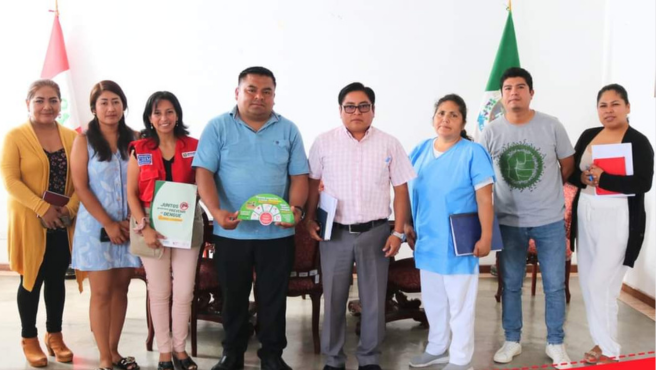 RIS Chilca Mala y Municipalidad de Santa Cruz de Flores sostienen una reunión técnica contra del dengue