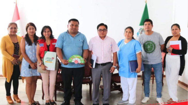 RIS Chilca Mala y Municipalidad de Santa Cruz de Flores sostienen una reunión técnica contra del dengue