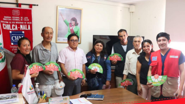 Titular de la RIS Chilca Mala sostiene reunión con la Comunidad Campesina de Viscas