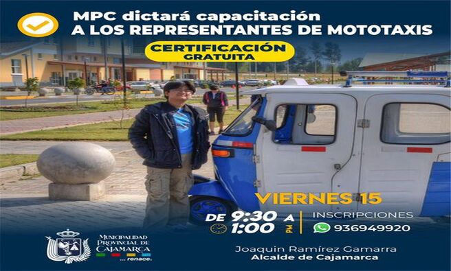 𝐂apacitación a 𝐋os 𝐑epresentantes 𝐃e 𝐌ototaxis