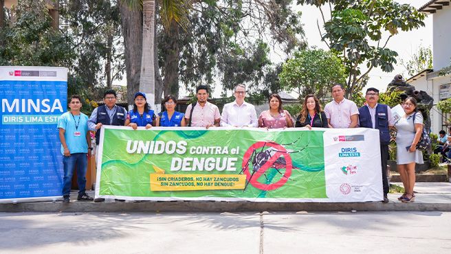 Diris Lima este y siete municipales unen esfuerzo en la lucha contra el dengue