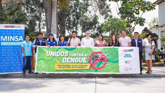 Diris Lima este y siete municipales unen esfuerzo en la lucha contra el dengue