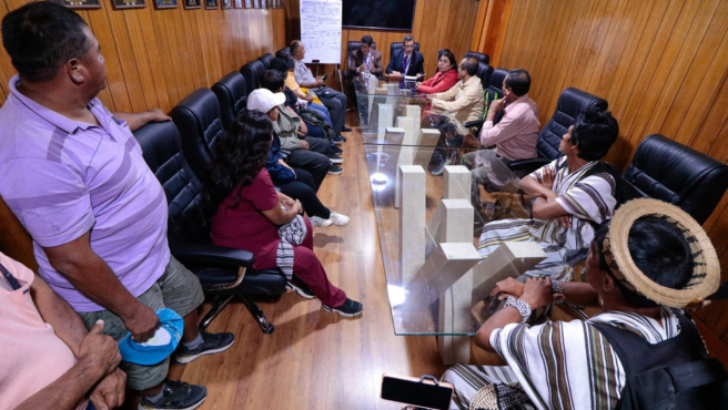 Autoridades y población de Kimbiri solicitaron inmediata recategorización del Hospital San Juan de Kimbiri en la provincia de La Convención
