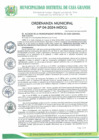 Vista preliminar de documento Ordenanza Municipal 004-2024