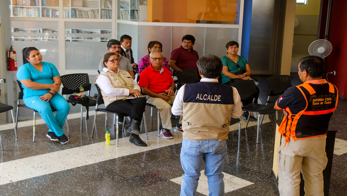 El primer vecino enfatizó la importancia de la prevención y la preparación, recordando que defensa civil es una tarea de todos.