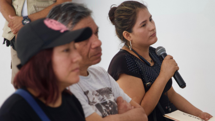 Alcaldesa atendió a surquillanos en audiencia vecinal descentralizada en el parque Reducto N° 5.