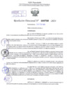 Vista preliminar de documento Resolución Directoral. N° 0750 - 2024