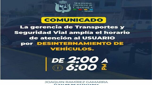 📌Ampliamos nuestro horario de atención al cliente por 𝐃𝐄𝐒𝐈𝐍𝐓𝐄𝐑𝐍𝐀𝐌𝐈𝐄𝐍𝐓𝐎 𝐃𝐄 𝐕𝐄𝐇Í𝐂𝐔𝐋𝐎𝐒