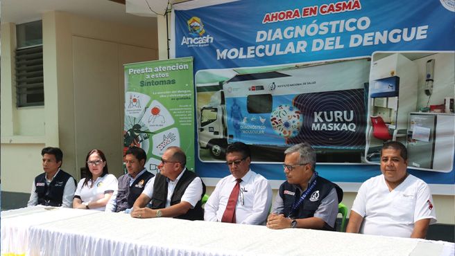 Áncash la atención de pacientes febriles por dengue disminuyó en un 60 % en el Hospital De Apoyo San Ignacio de Casma