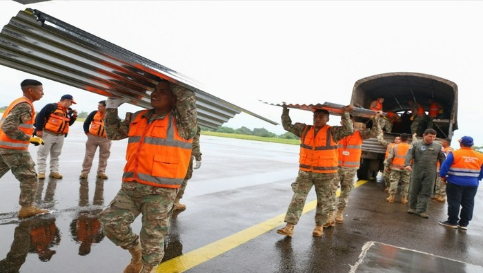 Fuerzas Armadas han desplegado más de 3,700 efectivos para atender emergencias por lluvias