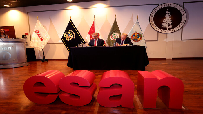 MINDEF y Universidad ESAN firman convenio para fortalecer la cooperación académica y científica 