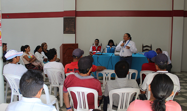Taller de capacitación "Aplicación del Cálculo de la Cuota Familiar" en las JASS.