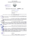 Vista preliminar de documento Resolución Directoral. N° 0765 - 2024 