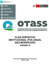 Vista preliminar de documento Plan Operativo Institucional Anual 2023 Modificado - Version 04