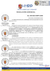 Vista preliminar de documento RESOLUCION GERENCIAL N°404-2023