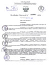 Vista preliminar de documento Resolución Directoral. N° 0801 - 2024 