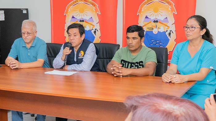 En conferencia de prensa se dio a conocer el inicio de la fumigación en la provincia.