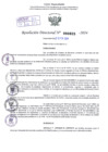 Vista preliminar de documento Resolución Directoral. N° 0825 - 2024