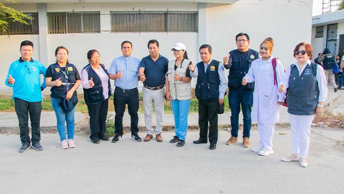 Con el objetivo de contrarrestar la propagación del dengue en la provincia de Huarmey.