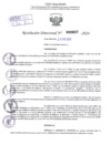 Vista preliminar de documento Resolución Directoral. N° 0827 - 2024 