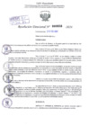Vista preliminar de documento Resolución Directoral. N° 0828 - 2024 