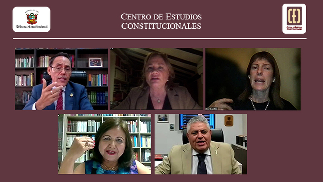 CEC del TC y Asociación Peruana de Derecho Constitucional organizaron conferencia sobre "Igualdad, prohibición de discriminación y derechos de las mujeres”