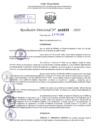 Vista preliminar de documento Resolucion Directoral. N° 0833 - 2024 