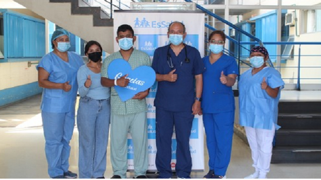 EsSalud: Salió de alta primer paciente trasplantado del 2024 en el hospital Sabogal