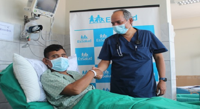EsSalud: Salió de alta primer paciente trasplantado del 2024 en el hospital Sabogal